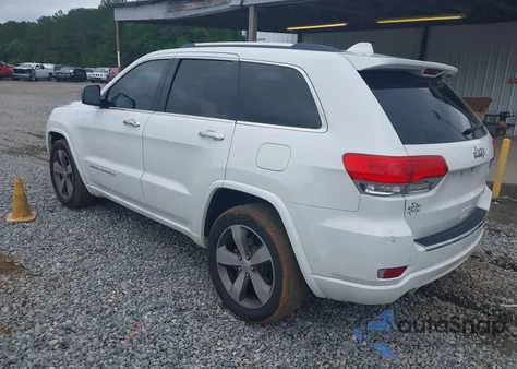 2015 Jeep Grand Cherokee Overland from USA, damaged, VIN 1C4RJECGXFC646728